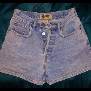 VINTAGE High Waisted Jean Shorts